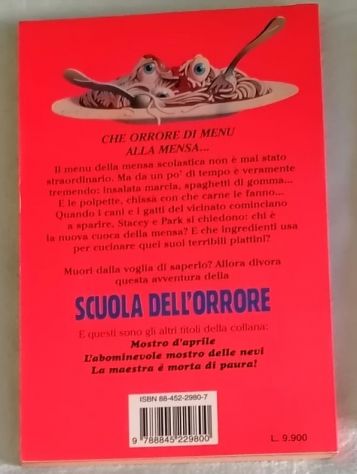 LA SCUOLA DELL'ORRORE, Invito in mensa con delitto, BOMPIANI Prima edizione 1977 - Foto 3