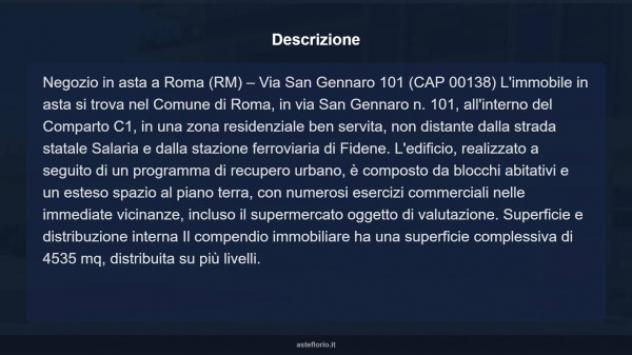 Immobile in asta di 4535 m² in vendita a Roma - Foto 10
