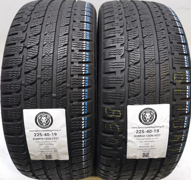 2 GOMME 225 40 19 KUMHO A61451