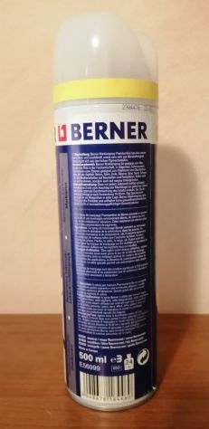 Spray per Marcare Giallo Fluorescente BERNER 500ml cod. 56999 - Foto 5