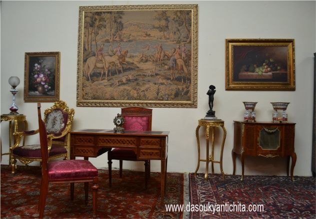 Servante stile Luigi XV lastronata a marqueterie - Foto 9
