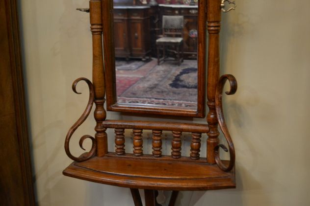 Toilette con specchio basculante stile Thonet - Foto 3