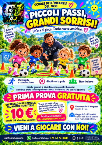 GJ Soccer: allenamenti di calcio a Mergozzo - Foto 2