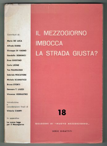 IL MEZZOGIORNO IMBOCCA LA STRADA GIUSTA?