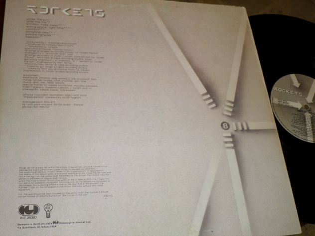 ROCKETS - Imperception - LP / 33 giri 1984 1° Stampa Italy CGD - Foto 3