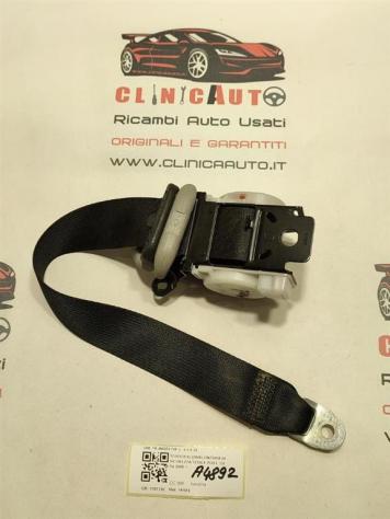 CINTURA DI SICUREZZA POSTERIORE DX TOYOTA IQ 1° Serie TK-AH2-EF799 1KRFE (09) - Foto 2