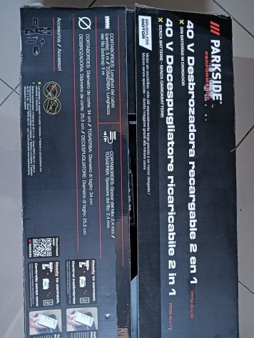 Decespugliatore Parkside ricaricabile 2 in 1 a batterie,usato tre volte - Foto 7