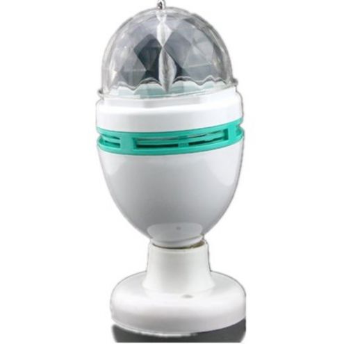 LAMPADINA A LED RGB RUOTANTE CON EFFETTI LUMINOSI - Foto 3
