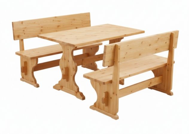 Set panca legno per pub - Foto 2
