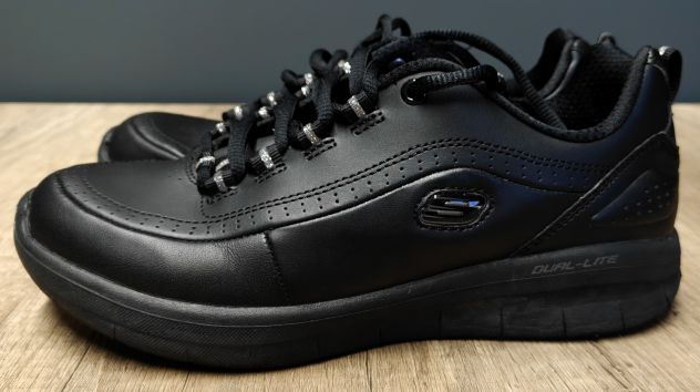 scarpe Skechers D'Lites nere tg. 37 pelle