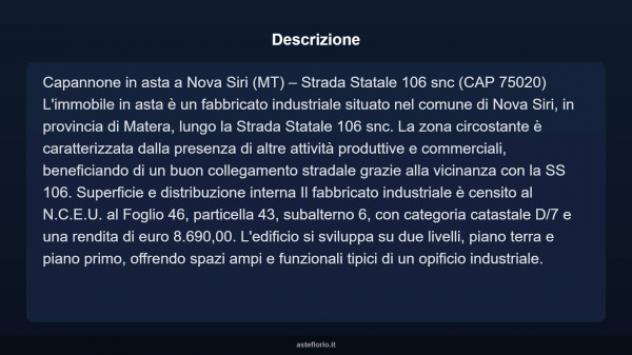 Immobile in asta di 1000 m² in vendita a Nova Siri - Foto 4