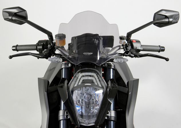 Ktm Super Duke puntale motore protezioni telaio Power Bronze Ibex tamponi - Foto 2