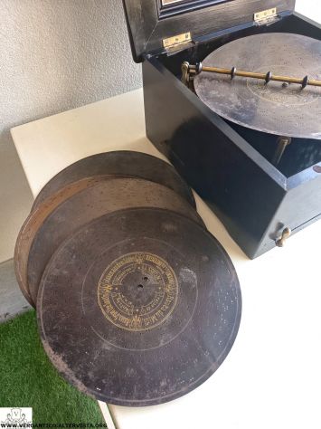 176295 Antico e meraviglioso Symphonion del XIX secolo - Foto 2