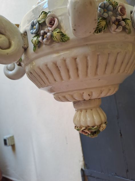 lampadario in ceramica - Foto 4