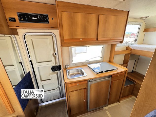 Camper Miller Illinois Mansardato Fiat Ducato Del 2002 - Foto 7