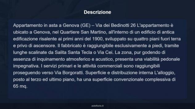 Immobile in asta di 65 m² in vendita a Genova - Foto 18