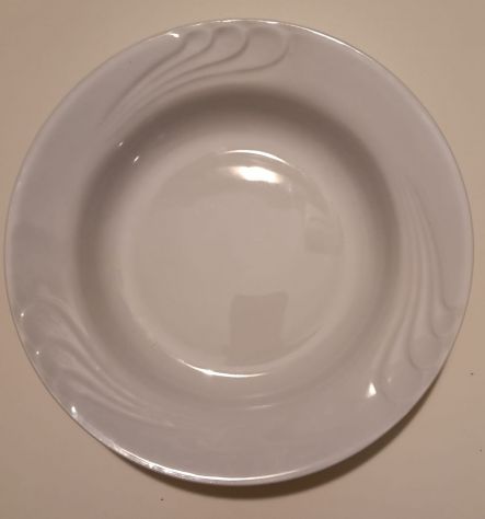 9 piatti RADIF bianchi a onde - Foto 2
