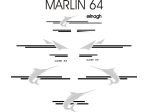 adesivi per camper marlin 64 in set come in foto con misure mancanti