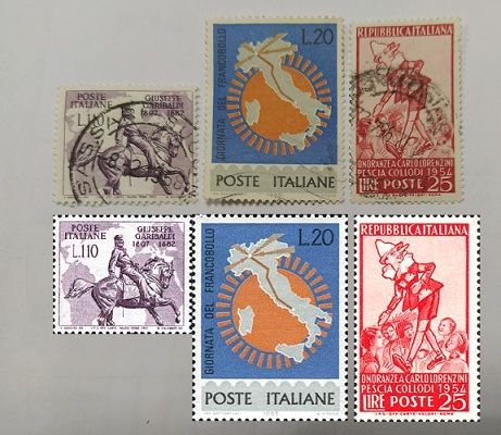 A 420- RARO/I FRANCOBOLLO/I ITALIANI