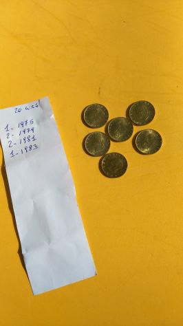 Monete da 20 lire Italia - Foto 4