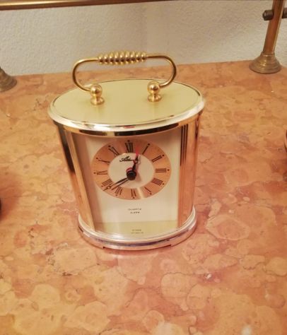 Orologio da Tavolo dorato Atlanta, Non Funzionante - Foto 2