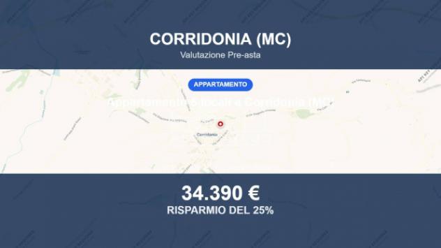 Immobile in asta di 84 m² in vendita a Corridonia