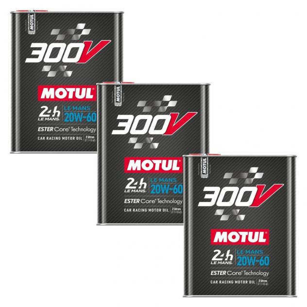 Motul 300V Le Mans 20W-60 6L- Olio sintetico da competizione
