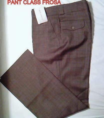 Pantaloni farinarosa lana merinos - Foto 2