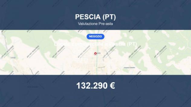 Immobile in asta di 122 m² in vendita a Pescia