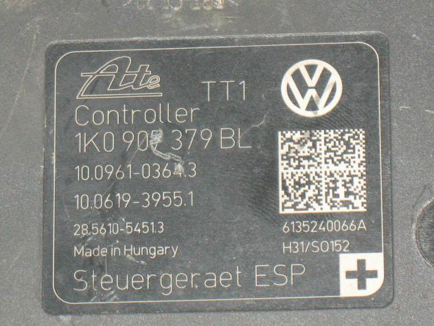 1K0614517DP ABS VW GOLF AUDI SKODA TT1 1K0614517DP 10021207014 1K0907379BL - Foto 5