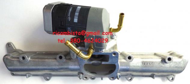 Opel Astra G 2.2 collettore d' aspirazione e valvola EGR 55351994
