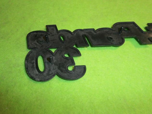 SCRITTA LOGO TARGHETTA POSTERIORE FIAT PANDA 30 REAR PLATE FIAT PANDA 30 - Foto 7