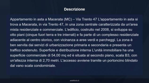 Immobile in asta di 54 m² in vendita a Macerata - Foto 18