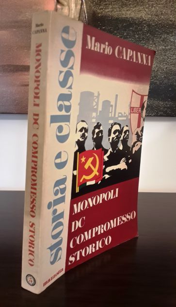 MONOPOLI DC COMPROMESSO STORICO, Mario Capanna, 1^ Ed. Mazzotta 1975. - Foto 5