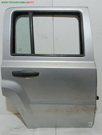PORTA POST. DX ARGENTO NO AL / CON SE 999-U1310582 Carrozzeria Lamierati esterni Porte Porta post. dx. JEEP - PATRIOT - 01-09-2007 - 01-11-2010