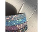 Fettuccia mignon glitterato per Artigianato