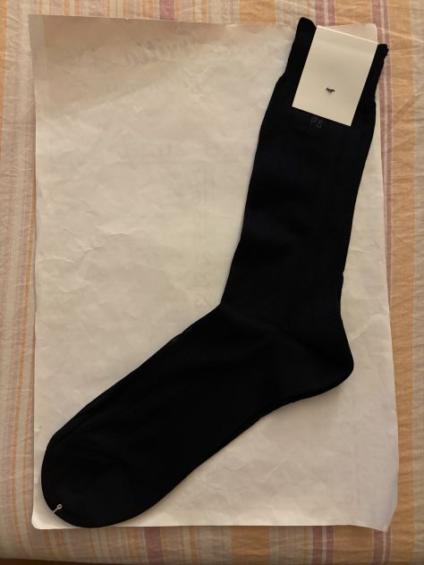 CALZE NUOVE DA UOMO LEGGERE IN COTONE FIRMATE ORIGINALI PAUL SMITH,MADE IN ITALY - Foto 9
