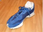 New Balance 327 Blue White Silver - Mod: WS327CH  - Pari al nuovo