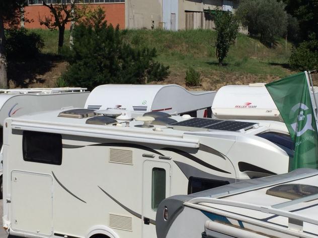 CAMPER BENIMAR DUCATO BASCULANTE GARAGE MATRIMONIALE CLIMATIZZATORE 6 POSTI GENERALI USATO - Foto 5