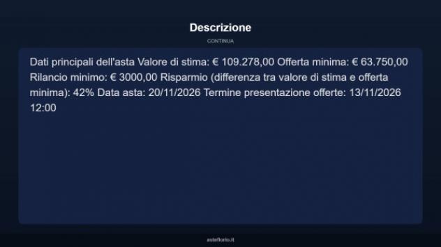 Immobile in asta di 90 m², box auto in vendita a Bari - Foto 10
