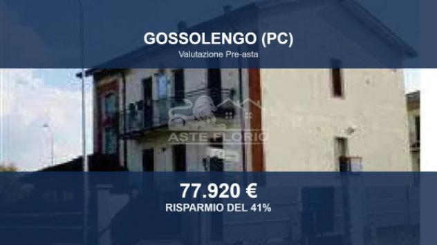 Immobile in asta di 116 m² con più di 5 locali e box auto doppio in vendita a Gossolengo
