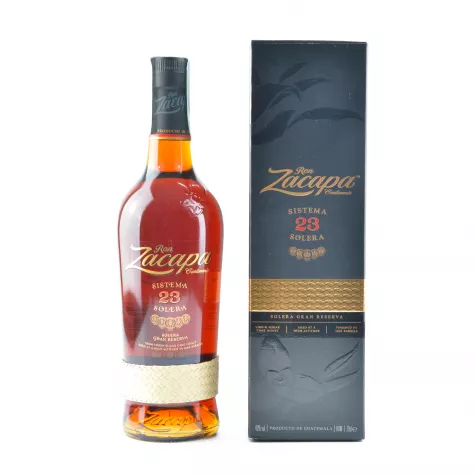 bottiglia rum superinvecchiata ZACAPA