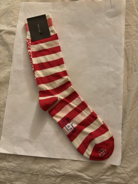 CALZE NUOVE DA UOMO FIRMATE ORIGINALI”PAUL SMITH”MADE IN ITALY TAGLIA UNICA - Foto 4