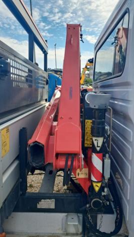 FIAT DUCATO 7 POSTI CON GRU SINISTRATO 2300 rif. 24079193 - Foto 11