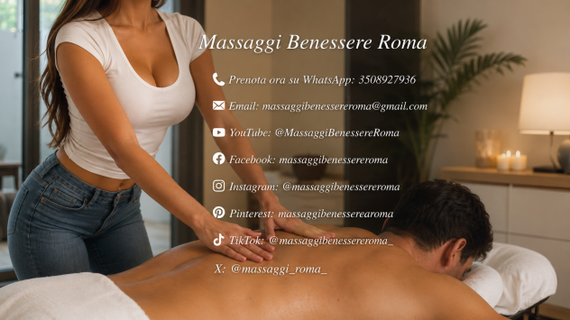 Massaggi Benessere a Domicilio Roma – Relax e Benessere Direttamente a Casa Tua - Foto 3 Tel:3508927936