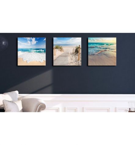 Quadro Estivo - Trittico Cm.120x40 - ARREDALACASA - Foto 2