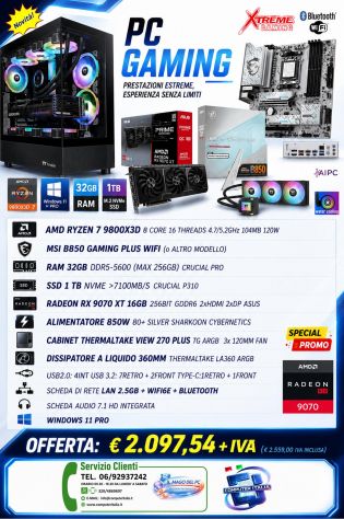 PC GAMING A RATE DA €49 AL MESE ROMA - OFFERTA COMPUTER ITALIA - IL MAGO DEL PC - Foto 2