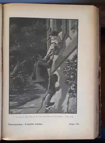 Varsalona IL BANDITO SCILIANO, ENRICO MISERENDINO MORELLI, G. Nerbini 1905. - Foto 5