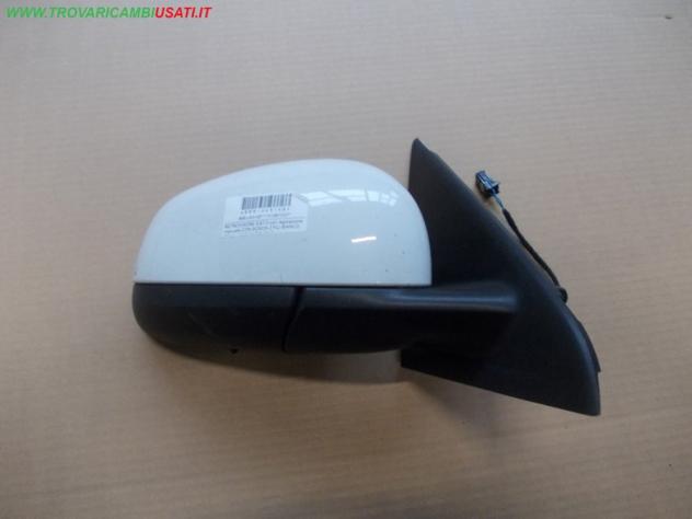 RETROVISORE EST.D.con regolazione manuale CON SONDA 2 FILI BIANCO RENAULT TWINGO (C44)  Vetri e Retrovisori  Cristalli  Retrovisori  Retrovisore RENAU