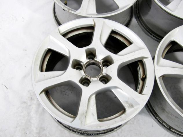 8K0601025F SET 4 CERCHI IN LEGA DA 16 POLLICI 5 FORI 7,5JX16H2 ET 45 AUDI A4 SW 2.0 D 105KW AUT 5P (2011) RICAMBIO USATO INTERASSE 5X112 - Foto 5